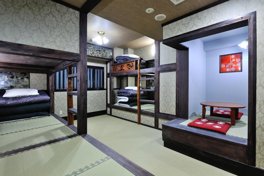 Khaosan World Asakusa Ryokan Tokyo prefektur Rum bild